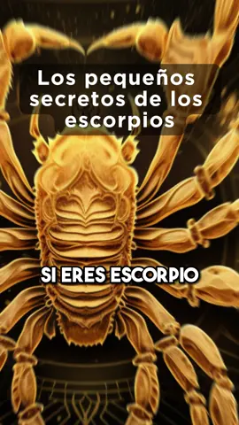 Los pequeños secretos de Los Escorpios. ... #hechos #escorpio #astrología #signodelzodiaco #signoastrologico #signoastro #zodiaco #horoscope 
