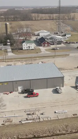 Soaring high above progress! Take a bird’s eye view of our brand new headquarters taking shape in Creston, Ohio. From the foundation to the framing, we’re building something special! 🛠️ Stay tuned for more updates along the way! 🙌  #foryou #fyp #fypシ #reels #reelsvideo #construction #creston #ohio #building #updates #headquarters #video 