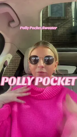 Polly pocket on a jet 🩷🩷🩷 #barbie #jetbarbie #barbiesweater #pinksweater #pollypocket #pollypocketsweater #flightstory #compliments #massaveindy #tiniindy #tini #tinimassave 