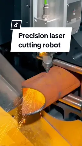 Precision Laser Cutting 🚀 #robot #laser #cutting 