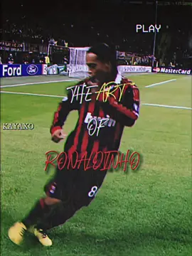 The art of Ronaldinho 😮‍💨🇧🇷 #ronaldinho #brazil #barcelona #goat #fyp #foryou #viral