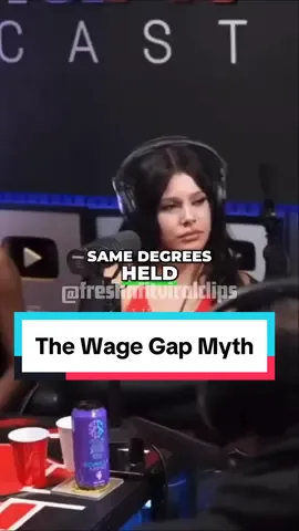 Debunking the Wage Gap Myth: Women Actually Earn More… #freshnfitclipss #freshnfitpodcast #freshnfit #freshandfitmiami 