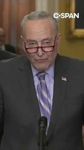 Senate Majority Leader Chuck Schumer (D-NY) on Tuesday criticized Republicans for demanding a border security bill as a condition for considering additional aid to Ukraine and then rejecting the Senate’s bipartisan proposal after former President Trump lobbied against it.   “In our caucus room today, there was a lot of anger, frustration, deep disappointment in our Republican colleagues,” the New York Democrat said. “It’s the inability of Republican congressmen and senators to resist his bullying even though they know he’s wrong.”   Sen. Schumer accused Minority Leader Mitch McConnell (R-KY) and the Republican conference of a “180-degree reversal,” saying they are “quaking at the knees at the fear of Donald Trump.”   “First, they say they can’t pass Ukraine funding without border provisions. Now, they can’t pass Ukraine funding with border provisions,” Sen. Schumer said. “Well, which one is it?” #chuckschumer #mitchmcconnell #senate #bordersecurity #cspan 