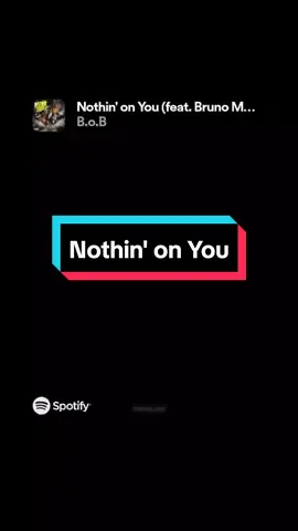 B.o.B, Bruno Mars - Nothin' on You | #BoB #BrunoMars #nothinonyou 