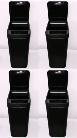 This little 2.2 gallon automatic waste bin is perfect for any small or narrow space. It is, by far, one of my favorite additions to my washroom.  #homedecor #trashcan #CleanTok #goodfinds #shoppinghaul #tiktokshopping #musthave #viralvideo #fyp #foryou #foryoupage #tiktokshop #dreamy #germfree #bathroom #homemakeover #renovation #garbagecan #clean 