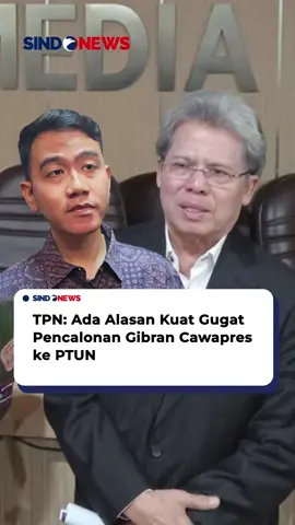 Tim Pemenangan Nasional (TPN) Ganjar-Mahfud tengah mempertimbangkan untuk mengajukan gugatan Pengadilan Tata Usaha Negara (PTUN). Gugatan yang dimaksud berkaitan dengan pembatalan pencalonan cawapres dari Gibran Rakabuming Raka.   Hal ini disampaikan Deputi Hukum TPN Ganjar-Mahfud Todung Mulya Lubis, Selasa (6/2/2024).   Kendati demikian, Todung mengaku sejumlah pertimbangan itu masih dipertimbangkan secara internal. Yang jelas, tambah dia, TPN telah meminta Bawaslu untuk mengawasi setiap proses penyelenggaraan Pemilu. #TPN  #GAMA  #Gibran  #KPU  #MK