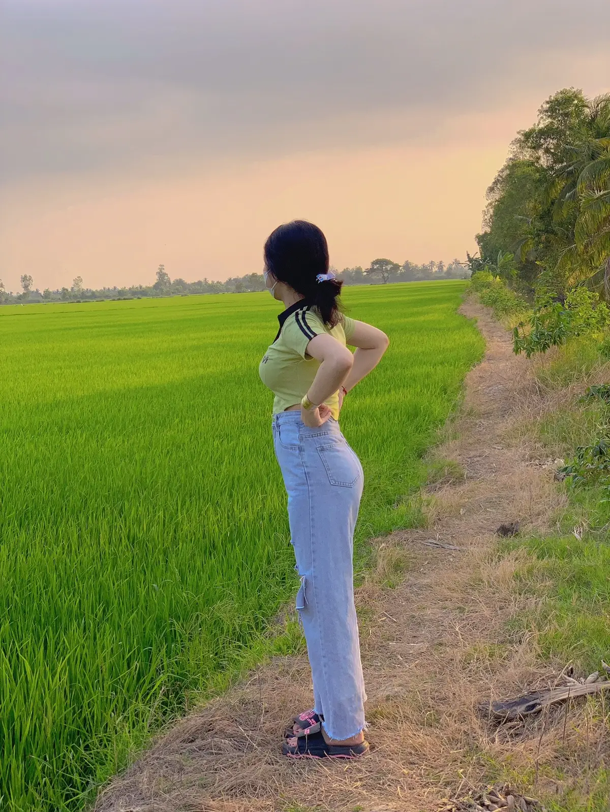 Chịu dâu Sóc Trăng không anh ơi🌝#mynhan3010 #xuhuongtiktok #83sóctrăng #dongque #quehuong 