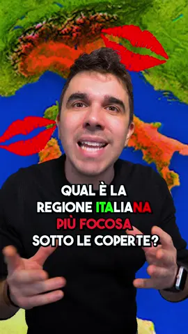 QUAL È LA #REGIONE #ITALIANA PIÙ FOCOSA SOTTO LE COPERTE? ❤️ #classifica #italia #amore #regioniitaliane #curiosità #cosechenonsai #neiperte 