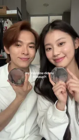 putting Aden’s makeup skills to the test 🙂 overall, he’s doing great, but we had a little mishap with the eyelash curler… and if you’re looking for the perfecting cushion, you can find it at Sulwahsoo boutiques and online 🧡 #SulwhasooSG #PerfectingCushion