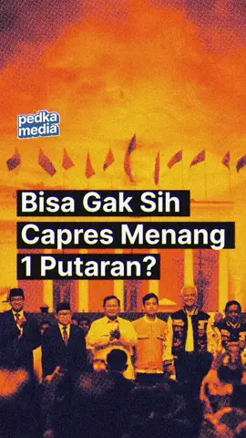 Bisa ga sih menang Pilpres 1 putaran? Bisa! Dan udah pernah kejadian. Gini ceritanya! #politik #pilpres #pilprez2024 #pemilu #capres #cawapre #pedka #pedkamedia 