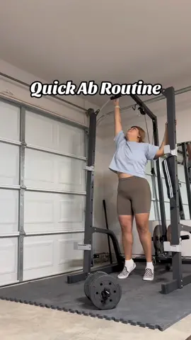 Wednesday are usually my rest day but today we did abs! #workout #athomeworkout #beginnerworkout #postpartumbody 