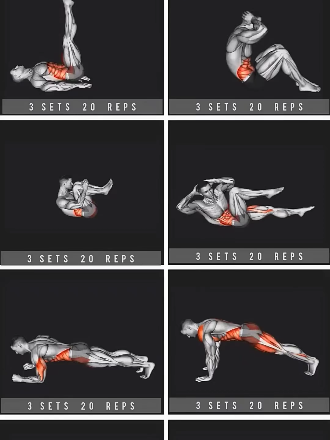 Best Abs Exercises  Get abs in 3 weeks #absworkout #absexercices #workoutathome #bodybuilding #exerciseathome #fitnessathome