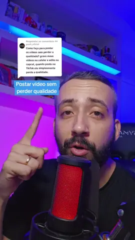 Respondendo a @posh_oficial Você já faz isso?  Como postar vídeos sem perder qualidade no TikTok ou no Reels. Como exportar do CapCut na melhor qualidade. Como postar no TikTok e Reels sem perder qualidade. Postra vídeo sem perder qualidade. 
