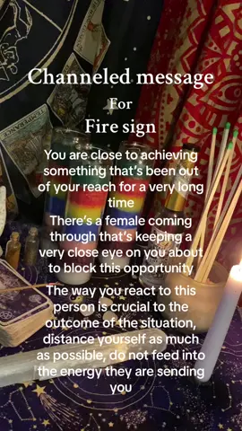 Channeled message🔮 DM or comment to book a personal reading with me. #tarot #tarotcard #livetarot #psychic #twinflames #aurareadings #lovespell #returntosender 