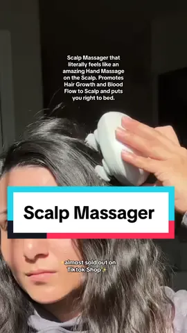 My favorite Hair tool. Promotes Hair Growth and gives the best Scalp Massage you'll ever find.  Only $10 on TiktokShop rn. And super low Stock.  #scalpmassager #electricscalpmassager #TikTokShop #tiktokshopfinds #tiktokshopdeals #tiktokfinds #tiktokshophaircare #haircare #tiktokshopsale #TikTokShopValentinesDay 