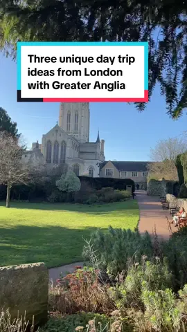 ad 🚂✨Explore England's hidden gems with Greater Anglia! First stop, the charming market town of Bury St Edmunds is just 1 hour 50 mins away. Don't miss the town market on Wednesdays and Saturdays- cute shops and unlimited steak await! 😋 Next up, Colchester! 🚄Only 45 minutes from London, discover Colchester Castle, St Botolph's Priory, and the vibrant Dutch Quarter. Fun fact: Colchester's Roman Wall is Britain's oldest and longest surviving town wall! 🏰 Cap off your adventure with a seaside escape to Walton-on-the-Naze! 🌊☀️ Admire charming beach huts, sip tea in a local cafe, and stroll to Frinton-on-Sea for the ultimate coastal relaxation.  But wait, there's more! Greater Anglia offers even more destinations like Norwich, Cromer, and Dedham. 🌟 Known for punctual and reliable service, 95% of their trains arrive within 3 minutes of schedule. Don't miss out - explore new destinations and make memories! 🌎🚆#GreaterAngliaAdventures #DayTrips #Travellnspo #uktravel #uktravelblogger #placestosee #fyp 