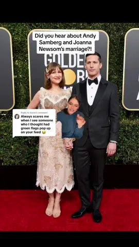 Replying to @Sonia #andysamberg #joannanewsom #fredarmisen #snl #brooklyn99 #hollywood #celebritycouples #marriage #men #women #brooklynninenine #jakeperalta 