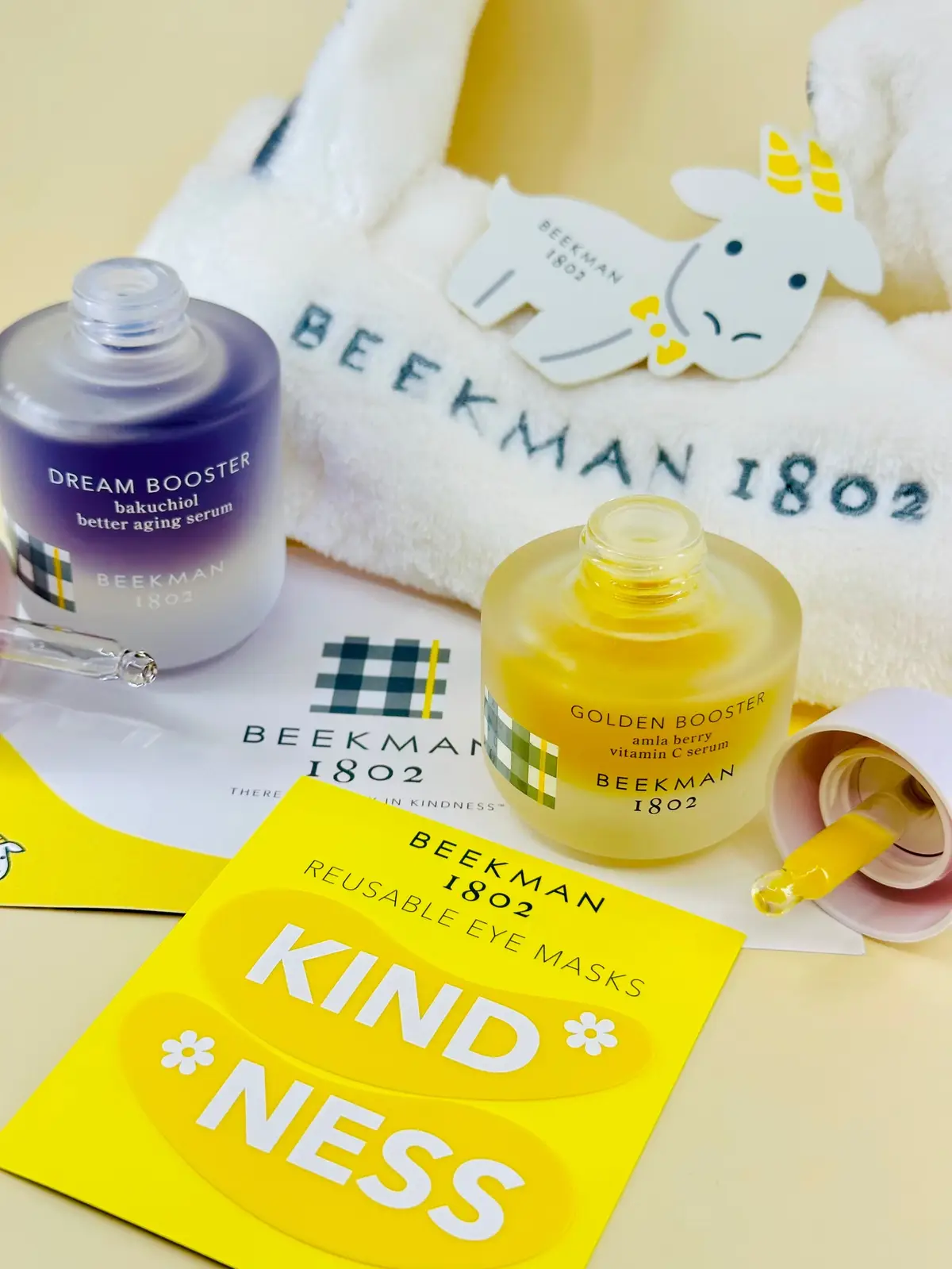 🌟 I am thrilled to share that I have been accepted into the Kindness Krew as an ambassador for @Beekman 1802 ! 🌟 I am beyond grateful for this opportunity and can't wait to share the incredible products with all of you. ✨ 𝑮𝒐𝒍𝒅𝒆𝒏 𝑩𝒐𝒐𝒔𝒕𝒆𝒓 𝑽𝒊𝒕𝒂𝒎𝒊𝒏 𝑪 𝑩𝒓𝒊𝒈𝒉𝒕𝒆𝒏𝒊𝒏𝒈 𝑺𝒆𝒓𝒖𝒎 ✨ This serum is packed with vitamin C-rich amla berry, which has 20x more vitamin C than an orange. The serum is clinically proven to boost brightness, even out skin tone, and reduce the appearance of dark spots. Plus, it's perfect for those with dry or sensitive skin, leaving a smooth finish without greasiness. Benefits: 🌼 Visibly boosts skin’s brightness 🌼 Evens out skin tone and helps protect skin from environmental damage 🌼 Reduces the appearance of dark spots 💜 𝑫𝒓𝒆𝒂𝒎 𝑩𝒐𝒐𝒔𝒕𝒆𝒓 𝑩𝒂𝒌𝒖𝒄𝒉𝒊𝒐𝒍 𝑩𝒆𝒕𝒕𝒆𝒓 𝑨𝒈𝒊𝒏𝒈 𝑺𝒆𝒓𝒖𝒎 💜 I am loving this serum! Powered by bakuchiol, a plant-based retinol alternative, it's 4x gentler than retinol, making it perfect for smoothing skin texture and minimizing the appearance of fine lines and wrinkles. It's kind enough for daily use, safe for sensitive skin, and ideal for first-time retinol users. Bakuchiol Benefits: 🌸 Helps to clear and minimize the appearance of pores 🌸 Smooths skin texture and refines skin 🌸 Safe to use while pregnant or breastfeeding (free of Vitamin A) I can't wait to incorporate these amazing products into my beauty routine and share my experiences with all of you. Stay tuned for more updates and reviews!  Let's spread kindness and beauty together with @beekman1802. 💛 🛍 Use my code - Elena20 to get 20% off  🛍 Link is in my bio and stories  #KindnessKrew #Beekman1802  #BeautyAmbassador #NaturalSkincare #VitaminCSerum #BakuchiolSerum #SkincareRoutine #GlowingSkin #KindtoSkin #BeautyInfluencer #SkinCareObsessed #HealthySkin #BeautyCommunity #BeautyReview 