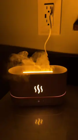 Got this in from TikTok. Very cool and I love the colors in the dark. #humidifier #relaxing #nightlight #aromatherapy