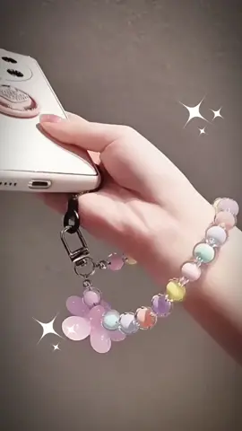 cute stuff✨ lanyard manik-manik kristal✨ #lanyard #lanyardcase #fyp #fypgakni 