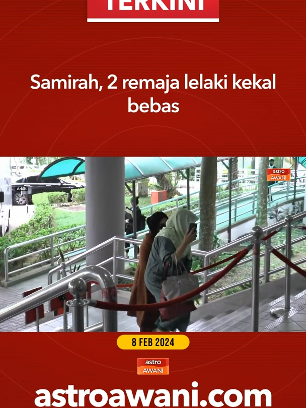 Mahkamah Rayuan mengekalkan keputusan Mahkamah Tinggi Shah Alam yang elepaskan dan membebaskan bekas eksekutif senior di Perbadanan Harta Intelek Malaysia (MyIPO), Samirah Muzaffar dan dua remaja lelaki daripada tuduhan membunuh bekas Ketua Pegawai Eksekutif (CEO) Cradle Fund, Nazrin Hassan, enam tahun lalu. #AWANInews