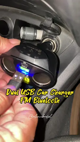 ⬆️ Check out Carguard 12-24V Usb C Car Charger Dual Cigarette Socket Quick Charge Adapter With  FM Bluetooth #carcharger #bluetoothcharger #carcharging #techtok #caraccessories #fyp #foryoupage #tiktokshop 