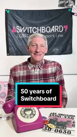 To celebrate 50 years of #Switchboard, we spoke to Sir Nick Partridge about volunteering and the impact the charity has had on the LGBTQ+ community ❤️ #lgbtq #charity #helpline #lgbtqhistory #HistoryTime #historytok #lgbthistory #queerhistory #lgbthistorymonth 
