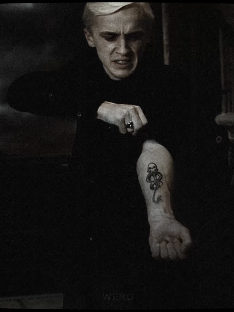[long intro: deleted scene from hbp] draco becoming a death eater. #harrypotter #dracomalfoy