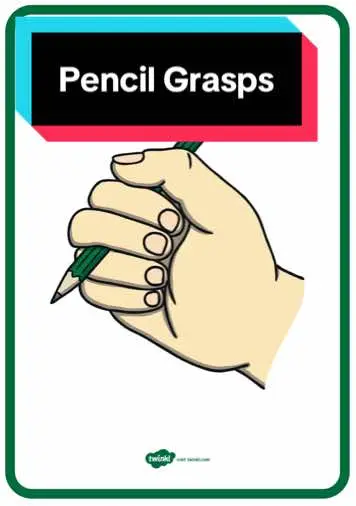 Which one are you? Let’s see how much pencil grasps vary by sharing which number you are in the comments… #pencilgrasp #pencilgrip #holdingapencil #howtoholdapencil #pencilcontrol #writing #handwriting #earlywriting #writingstyle #finemotorskills #twinkltok 