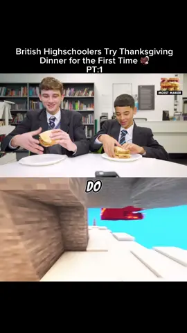British Highschoolers Try Thanksgiving Dinner for the First Time PT:1 🦃 Follow for PT:2 Creds: Jolly #brit #british #britishhumour #britishmemes #britishtryingamericanfood #britishamerican #britishtryingamericancandy #thanksgiving #thanksgivingdinner #britishtryamericansnacks #Foodie #foodreview #fyp #viral #hönk