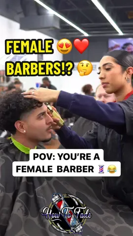 Lol 😂 I’m starting to think Female Barbers got it easy.. ❤️ Compared to men! What do you think!? 🤔💭 Let us know in the comments. Via 🎥💈 @TOTLBarberSchool on IG 👏🏼  #barber #fyp #foryou #foryoupage #haircut #hairstyle #hairstylist #haircolor #beauty #barbershop #barberlife #barberia #barbers #barbershopconnect #barberstown #barbertok #barbero #barberclips #fypシ #fy #hairstyles #femalebarber #viral #barberstown #hairtutorial #hairtok #hairtutorials #hairtransformation #viralvideo #trending #trend #tutorial #funny #funnyvideos #lol #fashion #beautyhacks #beautytips 