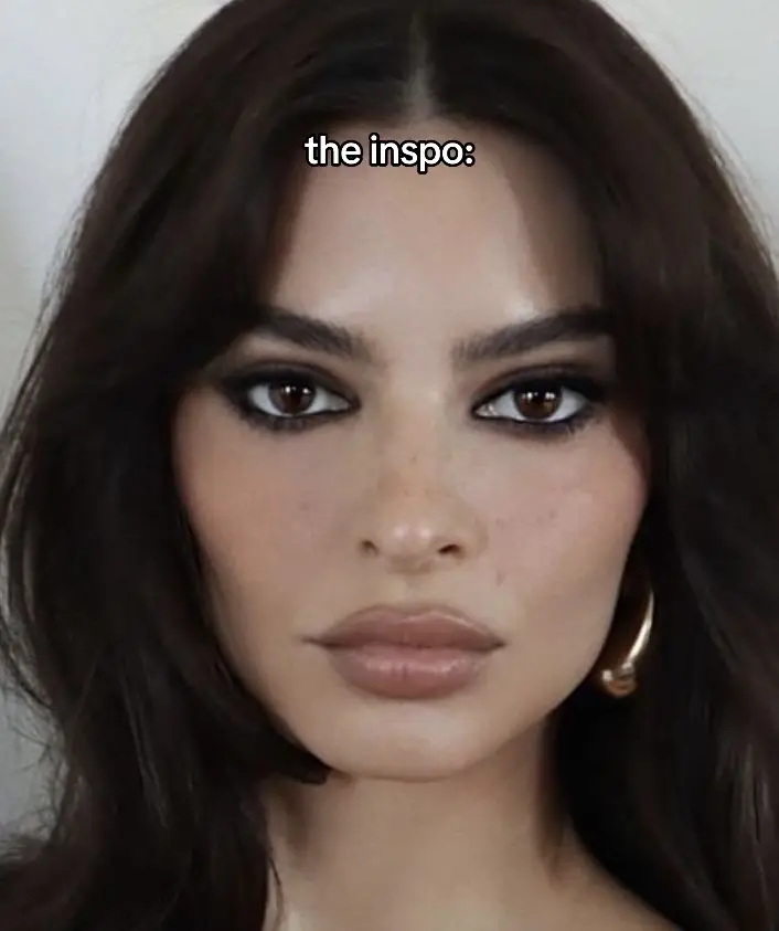 another celeb makeup recreation #emrata #makeup 