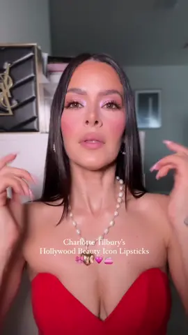 Charlotte Tilbury ‘s Hollywood Beauty Icon lipsticks 🎀 ¿Cuál fue tu favorito: 1,2,3,4? @Charlotte Tilbury #ValentinesDay #makeupinspiration #makeuptutorial #charlottetilbury #fyp #foryou #parati  @yaniragiselle 