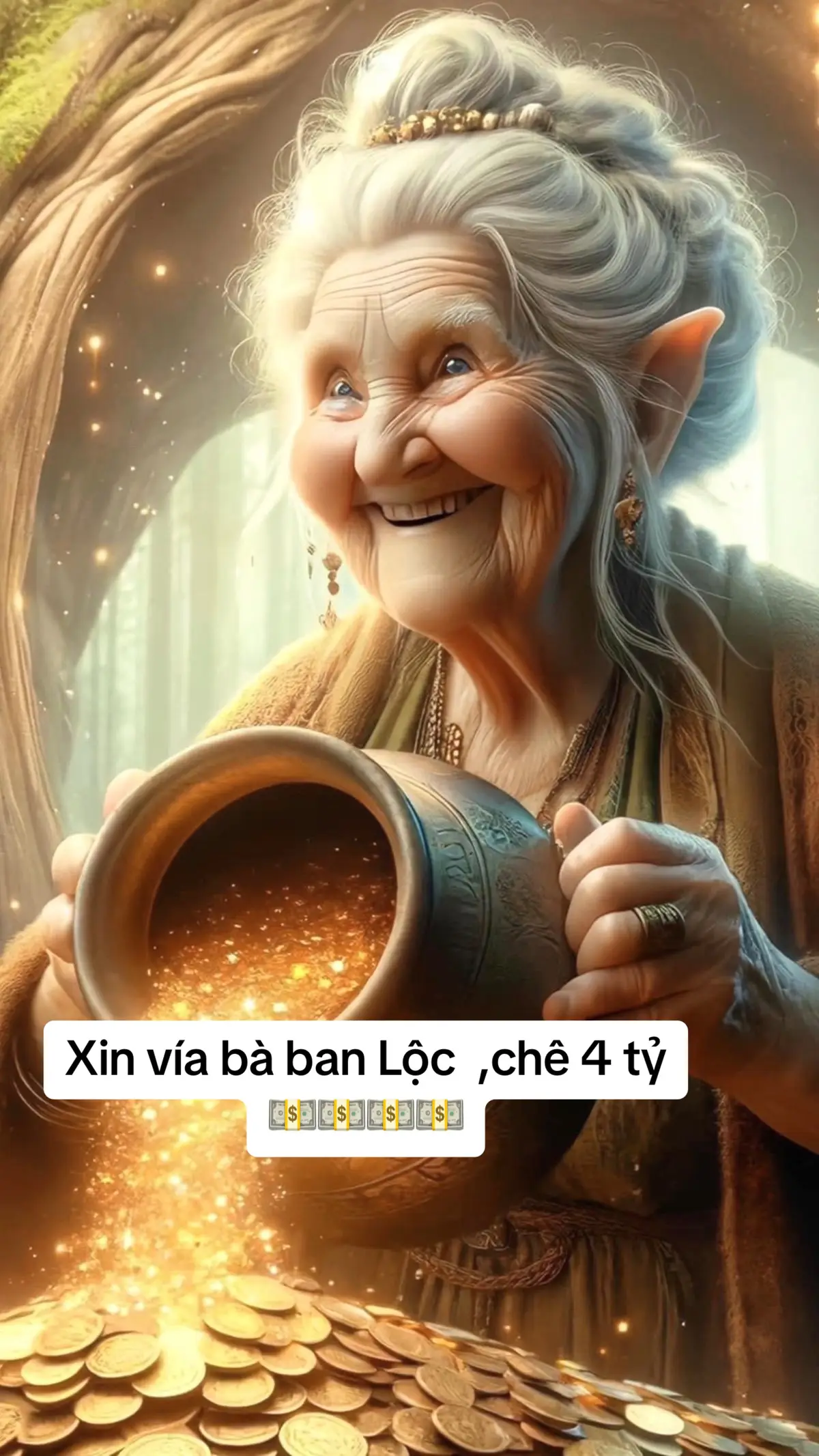 Xin vía bà ban Lộc  ,chê 4 tỷ💵💵💵💵#tamlinhhuyenbi #fyp #xuhuong 