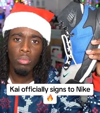 Congratulations to Kai #foryou #fy #fypage #fashion #sneakers #nike #kai #kaicenat 