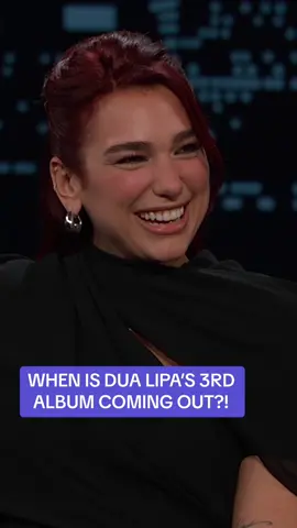 Jimmy tries to guess when #DuaLipa’s next album is coming out! 