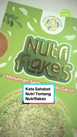 Mau tau apa kata Sahabat Nutri tentang Nutriflakes? Jangan di skip dulu yuk biar kamu tambah mantep untuk cobain Nutriflakes  #nutriflakes #nutriflakesserealsehat #nutriflakesumbigarut #nutriflakessereal #nutriflakessolusinya #nutriflakesreview #nutriflakesofficial