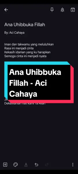 Bagian 44 #CapCut #coverlagu #anauhibbukafillah #acicahaya #coverindonesiasong #coverlirik #music #lyrics #fypviralシ #fyppp 