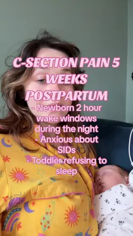 I am in so much pain 😭 #MomsofTikTok #babiesoftiktok #mumsoftiktok #newbornsoftiktok #newborn #toddlersoftiktok #baby #postpartum #csectionrecovery #csection 
