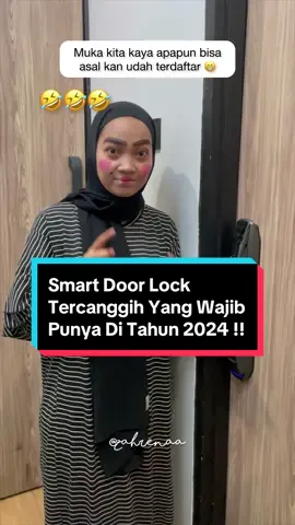Smart door lock tercanggih di tahun 2024 !! Smart Digital Lock tipe DLP 6000 dari @palomahardware  Canggih bisa pake sensor muka 😱 #fyp #fypシ #fypシ゚viral #viral #viralvideo #viraltiktok #smartdoorlock #smarthome #rumah 
