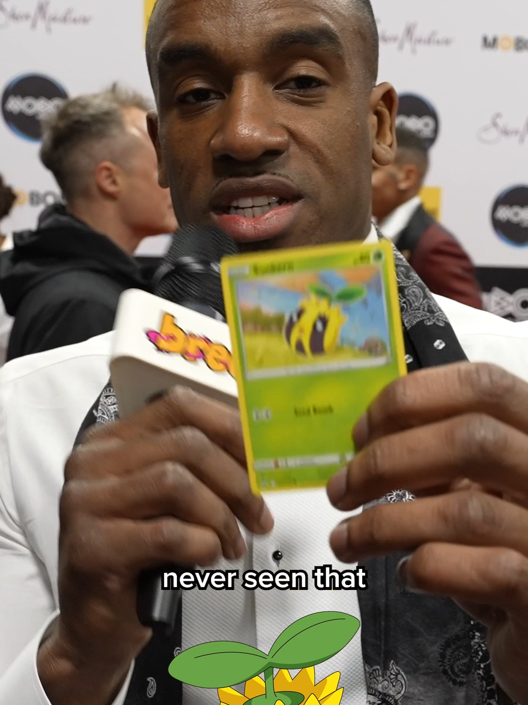 @thebugzymalone thought he'd caught them all... #MOBOAwards #pokemon #bugzymalone #redcarpet