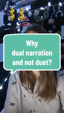 #stitch with @📚Ericka📚 Something else to keep in mind as well is duet is still fairly new in the industry and mostly reserved for the romance genre.  It is still catching on and as it grows more popular, you'll see more of it. #audiobooknarrator #audiobooktok #audiobooks #BookTok #books #orangehatsociety #audiobook #romance #authors #author #indieauthor #indieauthorsoftiktok #indieauthors #writer #writertok #dualnarration #duetnarration #romancebooks #authorsoftiktok 