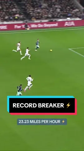 Micky with the fastest sprint ever recorded in the Premier League 😱 