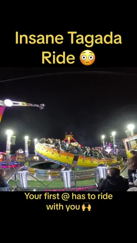 One of the craziest Tagadas i’ve ever seen 🔥 - Super Olla Loca (Cristo)  #tagada #ride #funfair #feria #carnival #fyp #Splice 