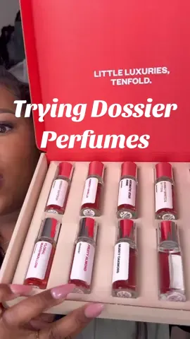 @Dossier Perfume just gave us 10 FRAGRANCES in one set!! I’m in my version of actual heaven #dossierperfume #dossier 