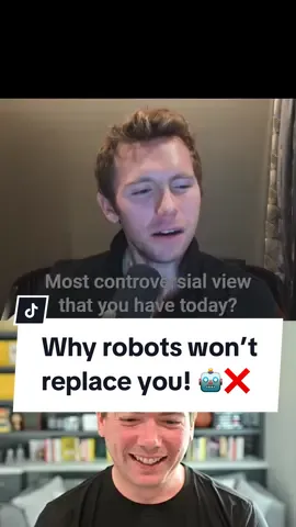 Are you worried about AI replacing you? Jeff Seibert says you can relax 🧘 ——— #ai #robots #generativeai #startup #20vc #jeffseibert #thesocialdilemma #aipredictions #ailabour #aiworkforce #jobs 