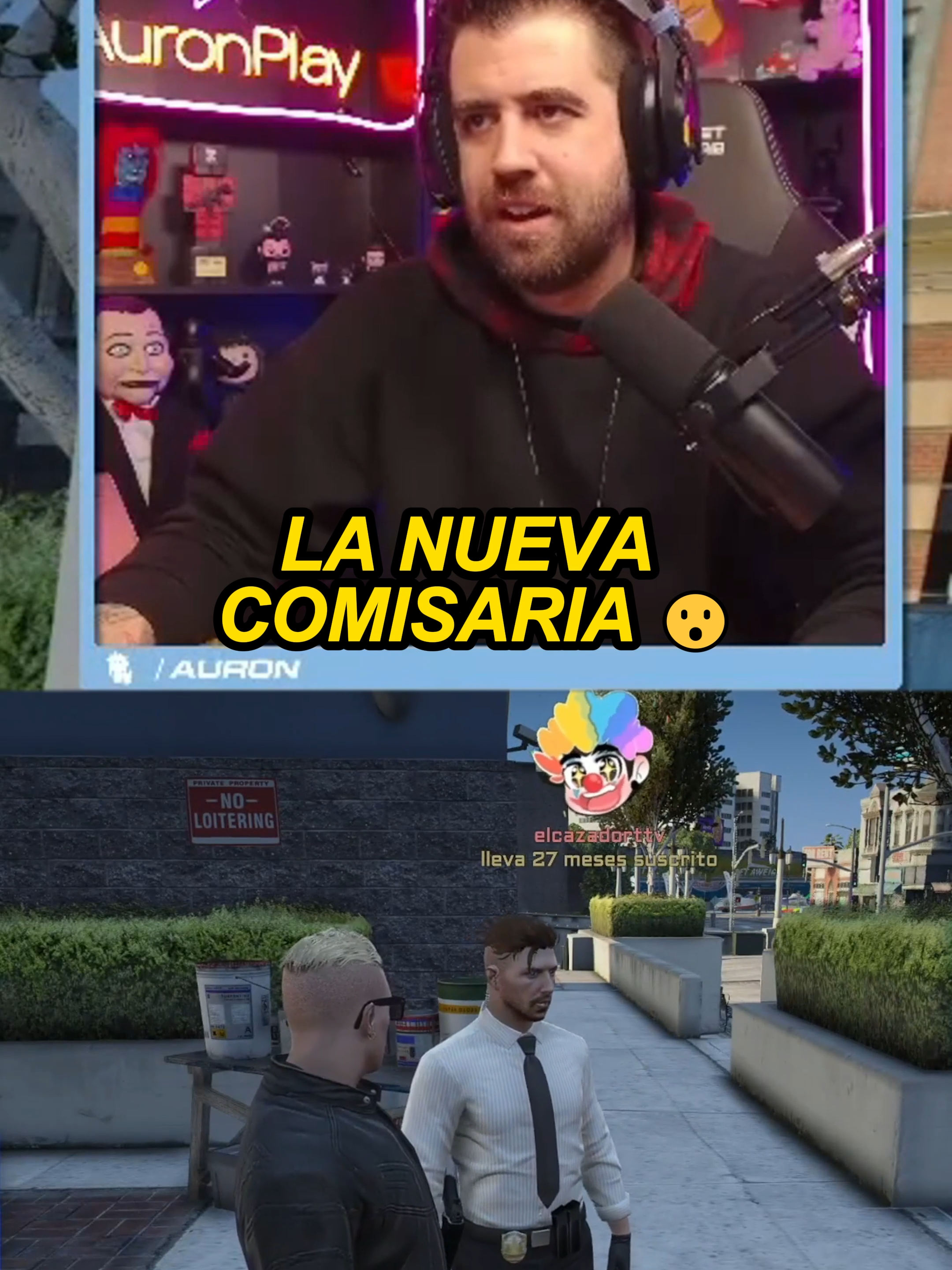 La nueva comisaria 😮 #auronplay #spainrp #policia #viral #parati #fyp #auron #gta5 #sestrada11 #comisaria