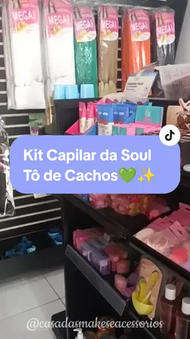 Kit Capilar da Soul Tô de Cachos 💙 Gostou? enviamos para todo o Brasil 🇧🇷 #CanetadaDaLud #lojademaquiagem #make #carnaval #litoraldesp #soul 