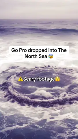 The North Sea Go Pro Footage⚠️😱 yall couldn’t pay me to go in there❌     #fyp #foryou #fypシ #thenorthsea #ocean #scary #realfootage #creepy #foryoupageofficiall 