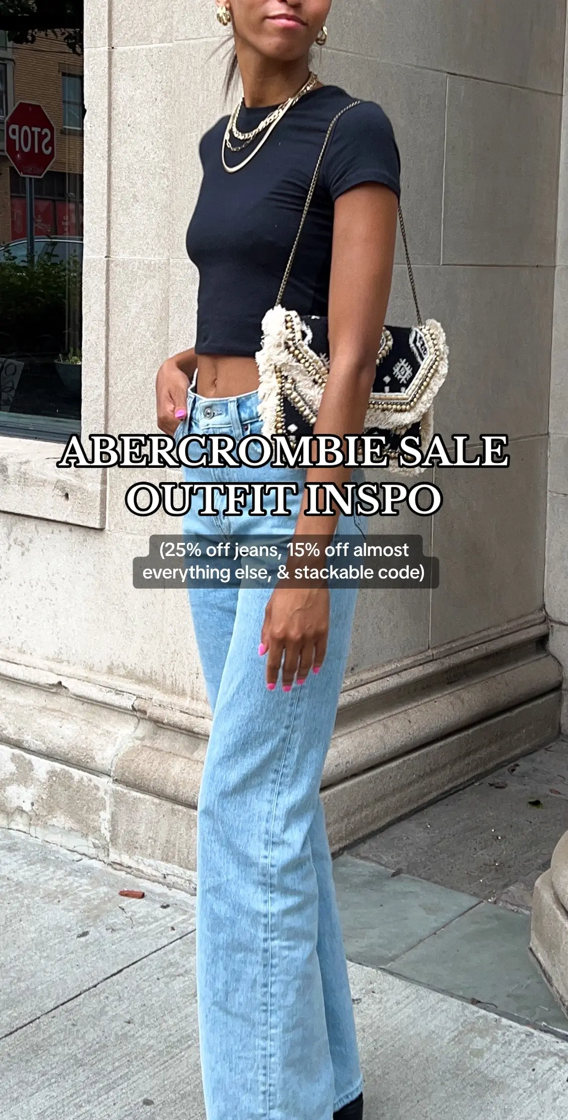 Code: DENIMAF 👖 All tops & bottoms are from Abercrombie! Outfit details on LTK ✨ #abercrombie #abercrombiejeans #abercrombiehaul #abercrombiestyle #abercrombiesale #affordablefashion #datenightoutfit #goingoutoutfit #casualoutfits #outfitsinspo 